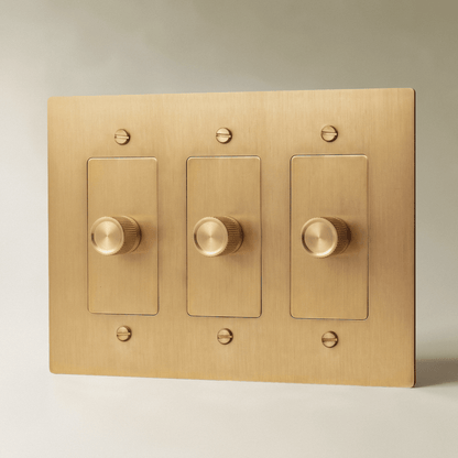 Norvessa Vintage-Drehdimmer aus Messing