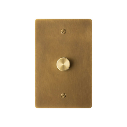 Brevanto Vintage-Messing-Drehdimmer, 1-fach