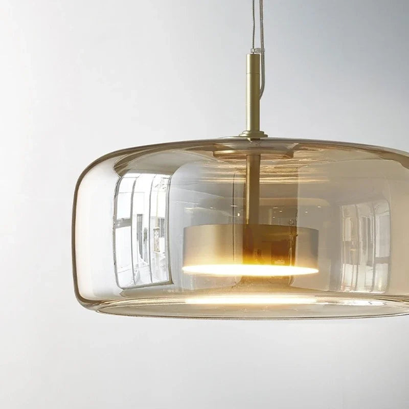 Getöntes Glas-Pendelleuchte Lumira Nordic