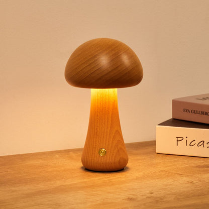 Fungara skandinavische Holz-Tischlampe