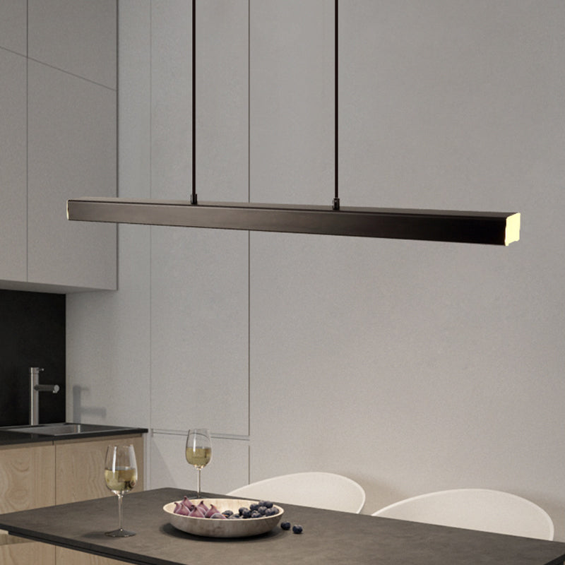 Norvale minimalistisches lineares Pendelleuchte aus Metall