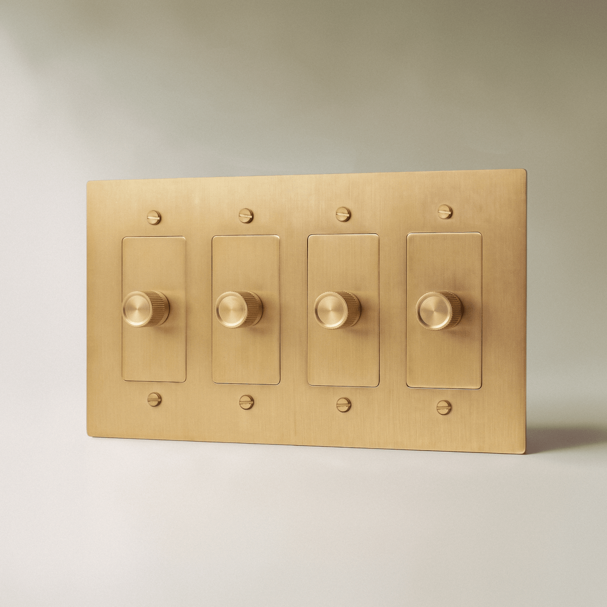 Norvessa Vintage-Drehdimmer aus Messing