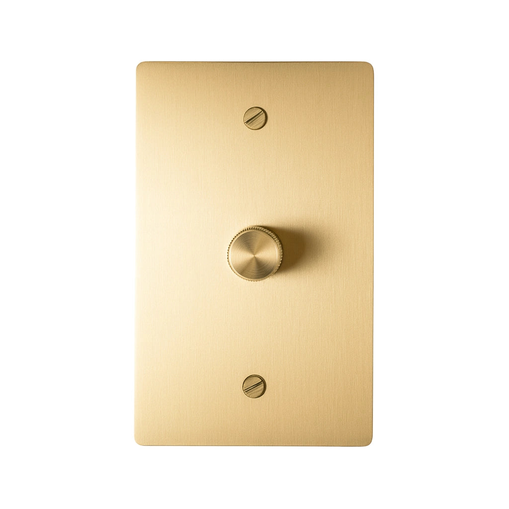 Brevanto Vintage-Messing-Drehdimmer, 1-fach