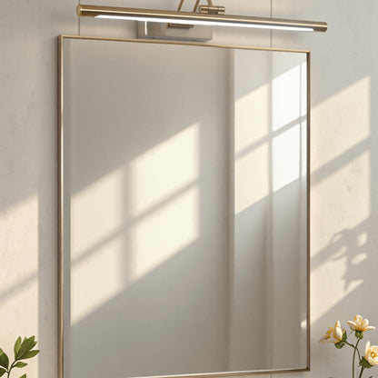 Verstellbare goldene Bilderleuchte