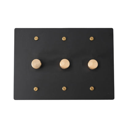 Faylore Vintage Messing-Drehdimmer mit 3 Schaltstufen