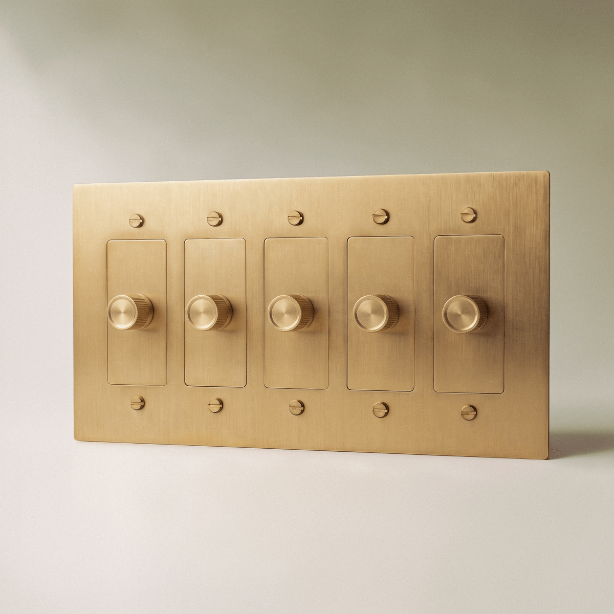 Norvessa Vintage-Drehdimmer aus Messing