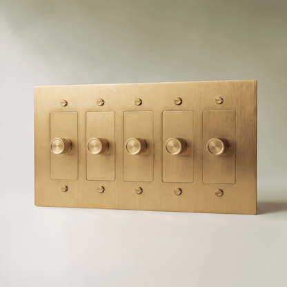 Norvessa Vintage-Drehdimmer aus Messing
