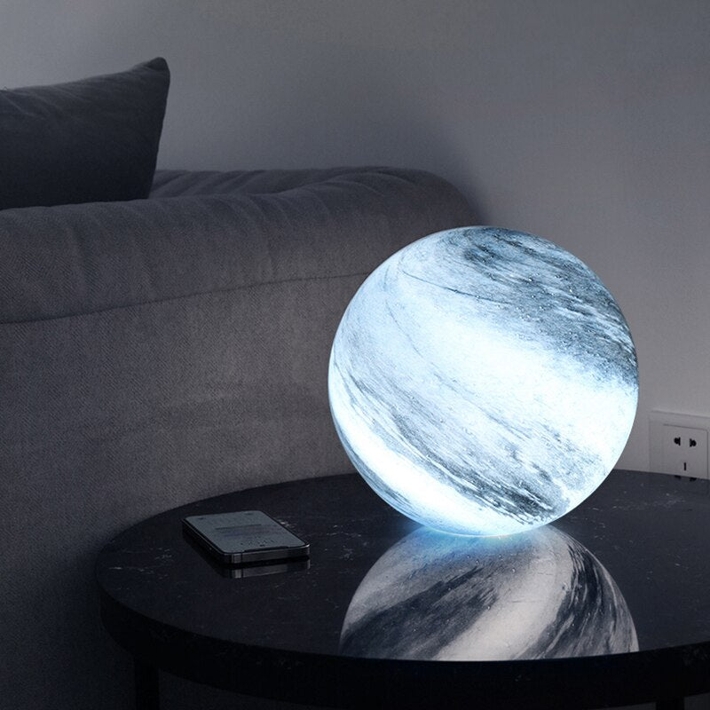 Selenora Celestial Glass-Mondtischlampe