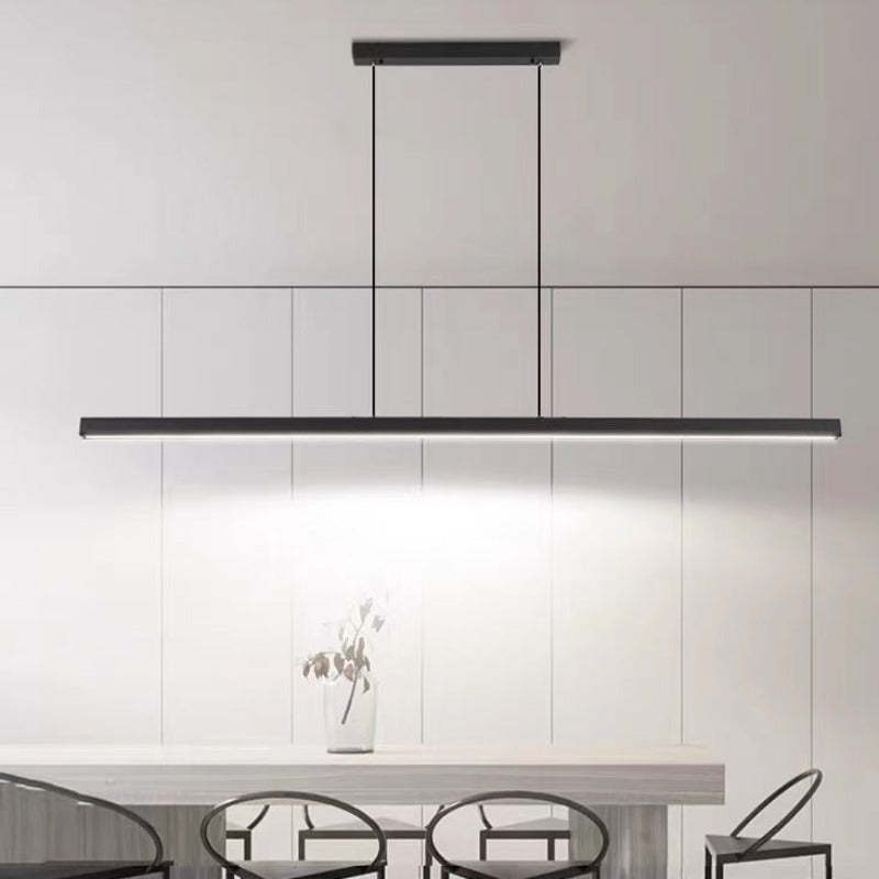 Norvale minimalistisches lineares Pendelleuchte aus Metall