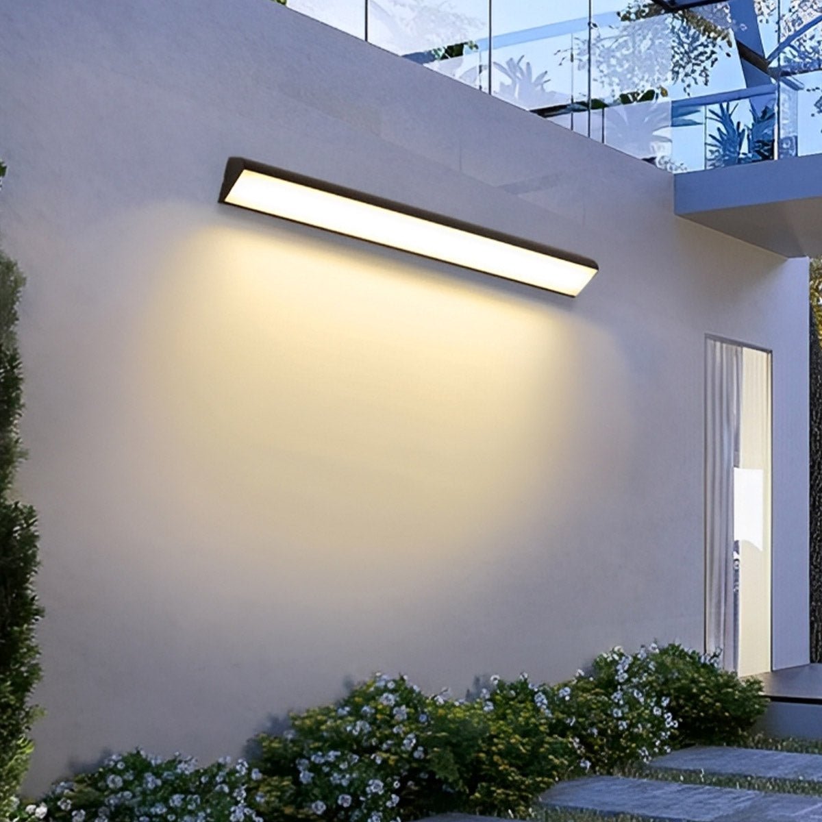 Tanvelle minimalistische lineare Außenwandleuchte aus Aluminium