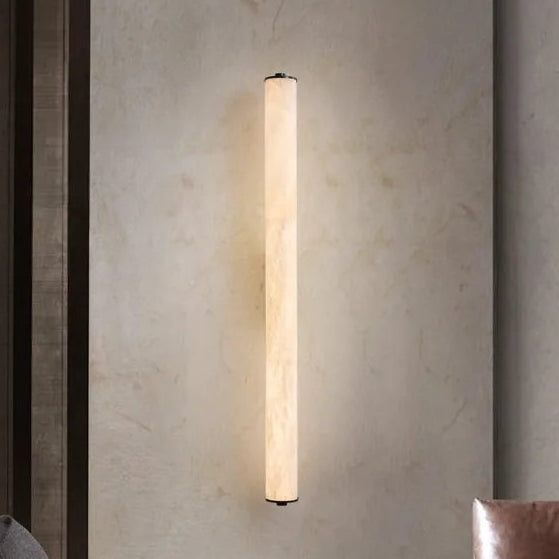 Alvenia minimalistische LED-Wandleuchte aus Marmor