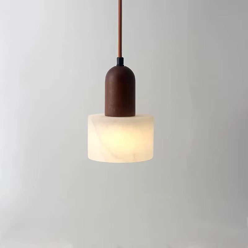 Sarelle Japandi Jade-Marmor-Pendelleuchte