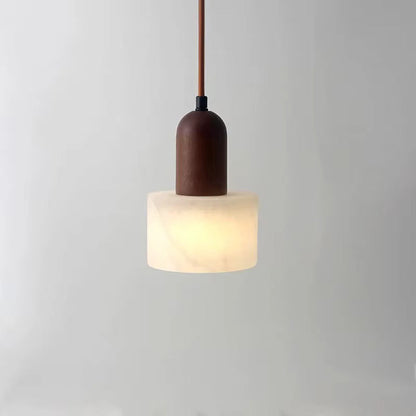 Sarelle Japandi Jade-Marmor-Pendelleuchte
