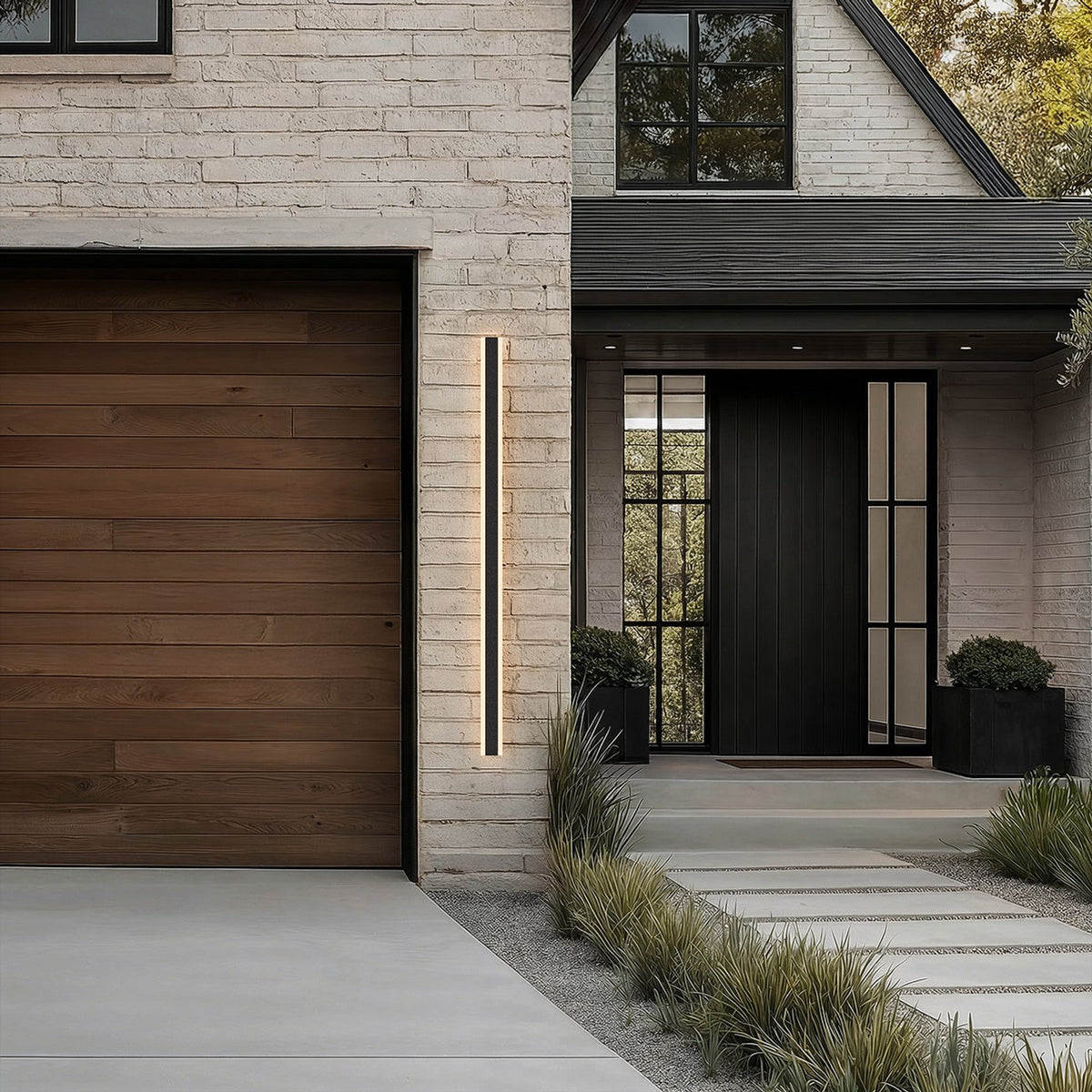 Zephlyn lineare Aluminium-Außenwandleuchte