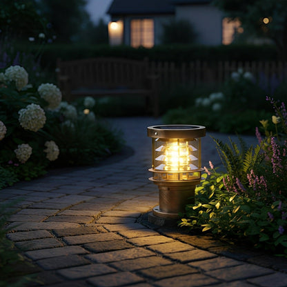 Velmora moderne Aluminium-Pollerleuchte für den Garten