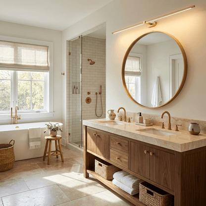 Kabellose lineare LED-Wandleuchte