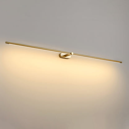 Verstellbare Stab-Wandleuchte für den Schminktisch
