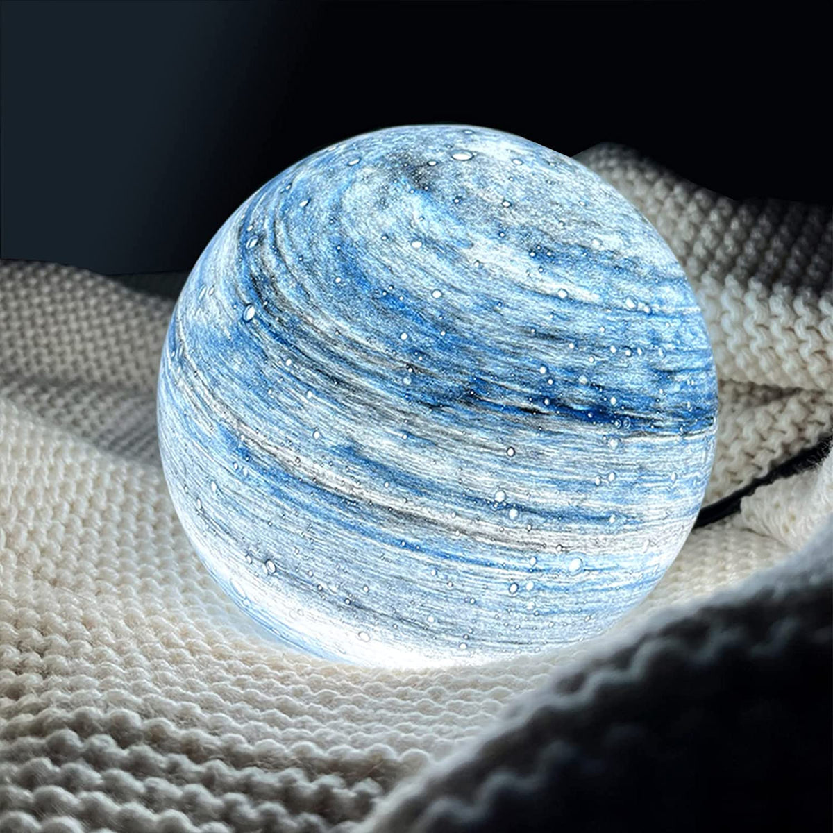 Selenora Celestial Glass-Mondtischlampe