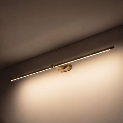 Verstellbare Stab-Wandleuchte für den Schminktisch