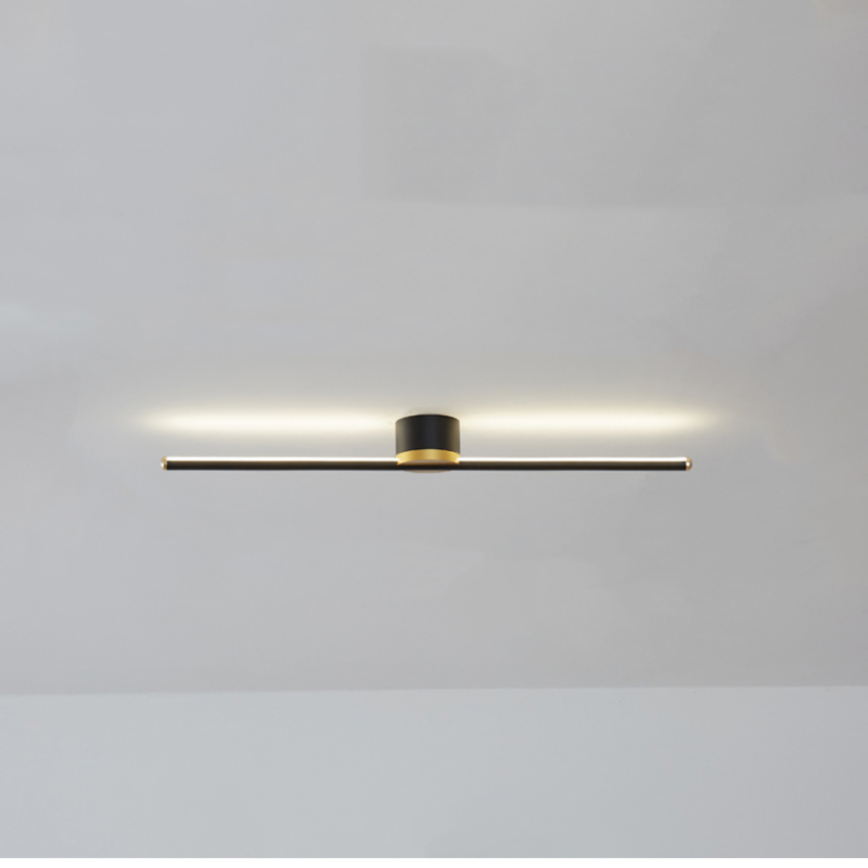 Filara minimalistische lineare Deckenleuchte aus Metall