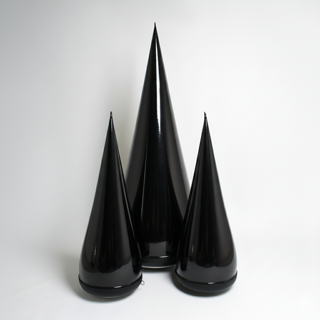 Glintora Moderner metallischer aufblasbarer Weihnachtsbaum aus PVC