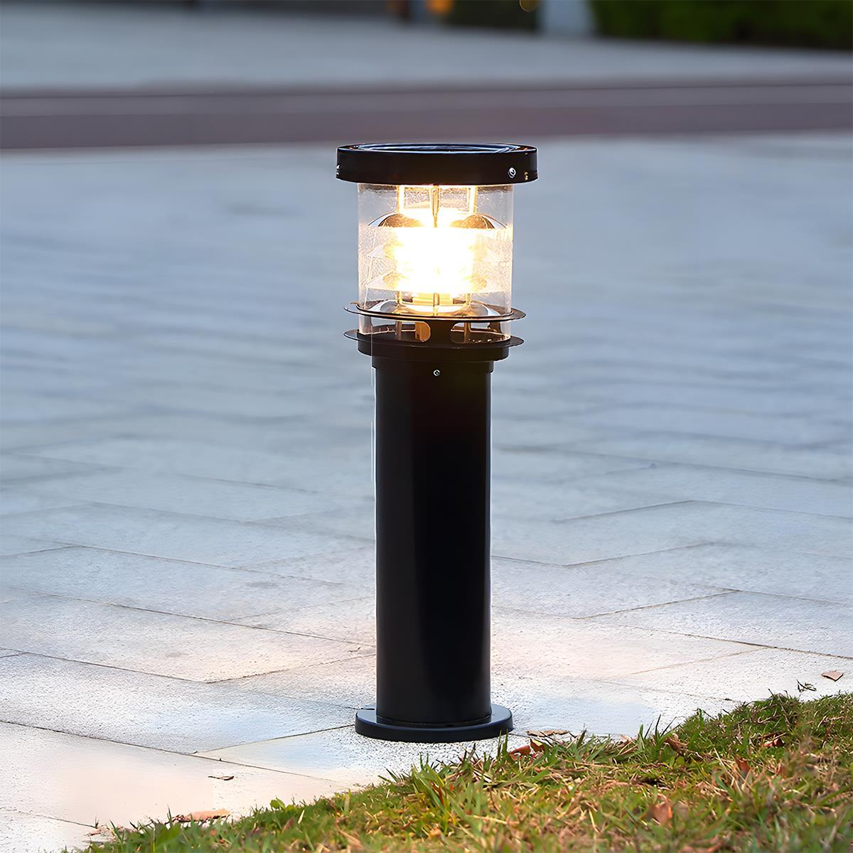 Velmora moderne Aluminium-Pollerleuchte für den Garten
