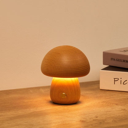 Fungara skandinavische Holz-Tischlampe