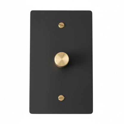 Brevanto Vintage-Messing-Drehdimmer, 1-fach