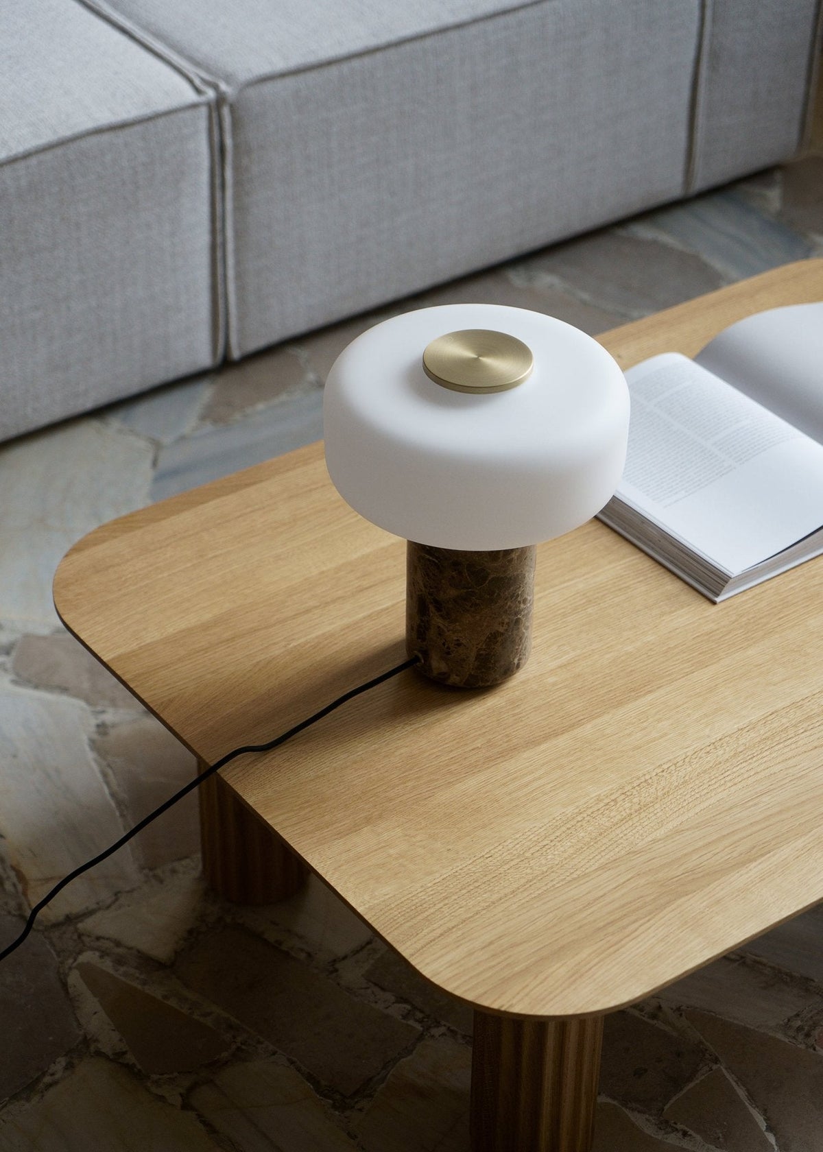 Wintero Nordische Marmor-Tischlampe