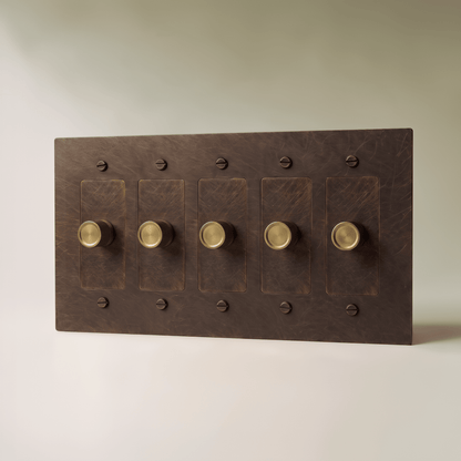 Norvessa Vintage-Drehdimmer aus Messing