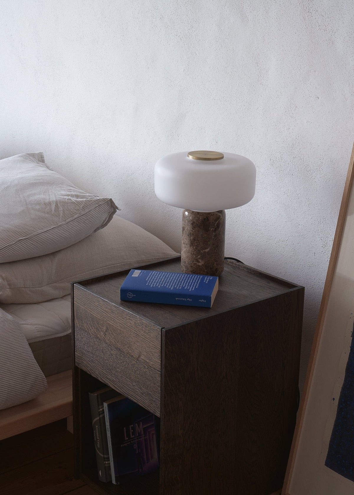 Wintero Nordische Marmor-Tischlampe