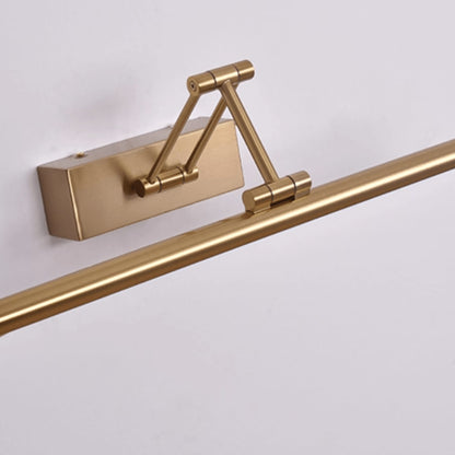 Verstellbare goldene Bilderleuchte