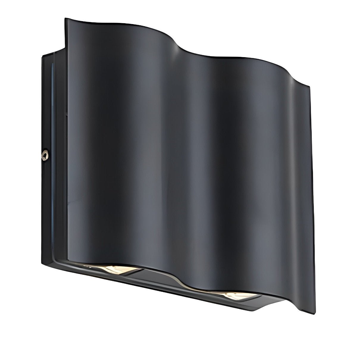 Ondaria Wave Aluminium-Wandleuchte mit Up- und Downlight