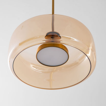 Glavira moderne Pendelleuchte aus mundgeblasenem Glas