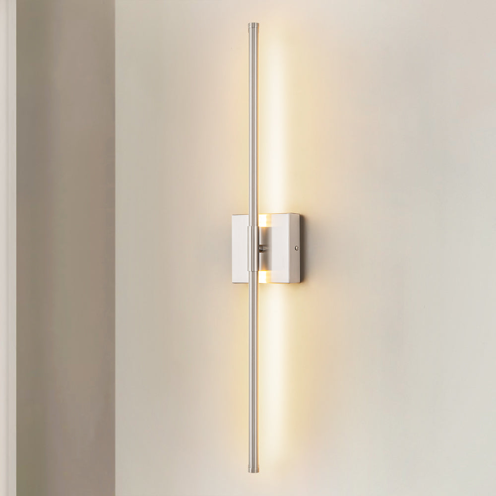 LED-Wandleuchte mit zwei Röhren