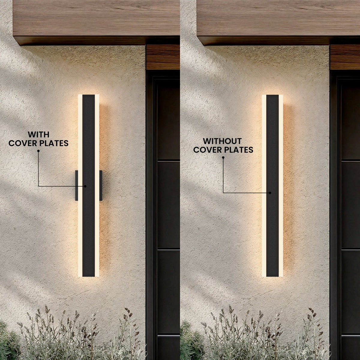 Zephlyn lineare Aluminium-Außenwandleuchte