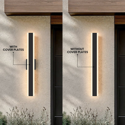 Zephlyn lineare Aluminium-Außenwandleuchte