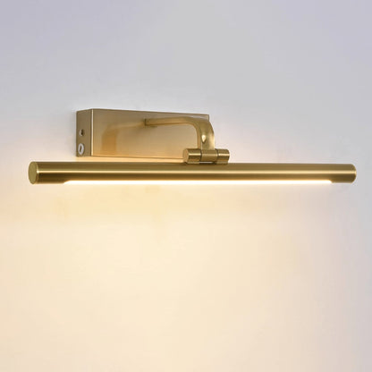 Verstellbare goldene Bilderleuchte