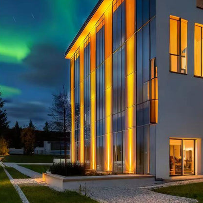 Cascara moderne Aluminium-Fassadenwandleuchte