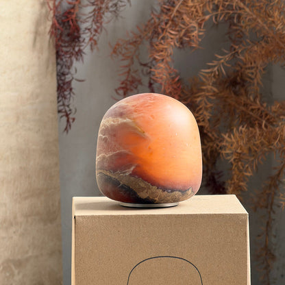 Minimalistische Alabaster-Tischleuchte Alvane