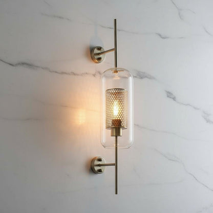 Serenova Retro-Glas-Wandleuchte