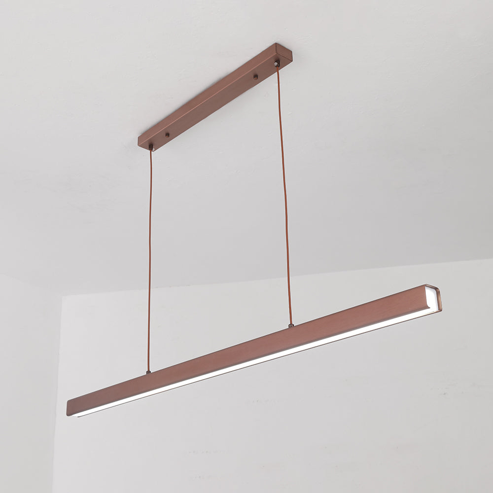 Norvale minimalistisches lineares Pendelleuchte aus Metall