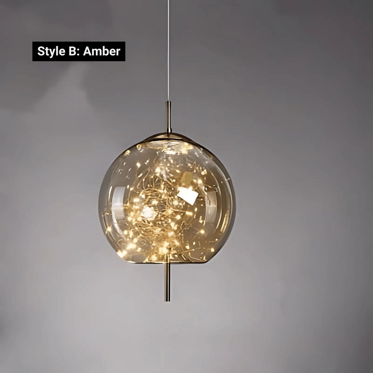 Sternenlicht-Glaspendelleuchte