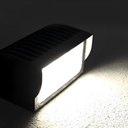 Cascara moderne Aluminium-Fassadenwandleuchte