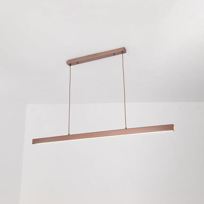 Norvale minimalistisches lineares Pendelleuchte aus Metall