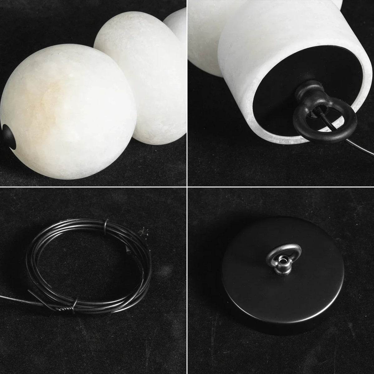 Alabasterstein-Kaskadenleuchter