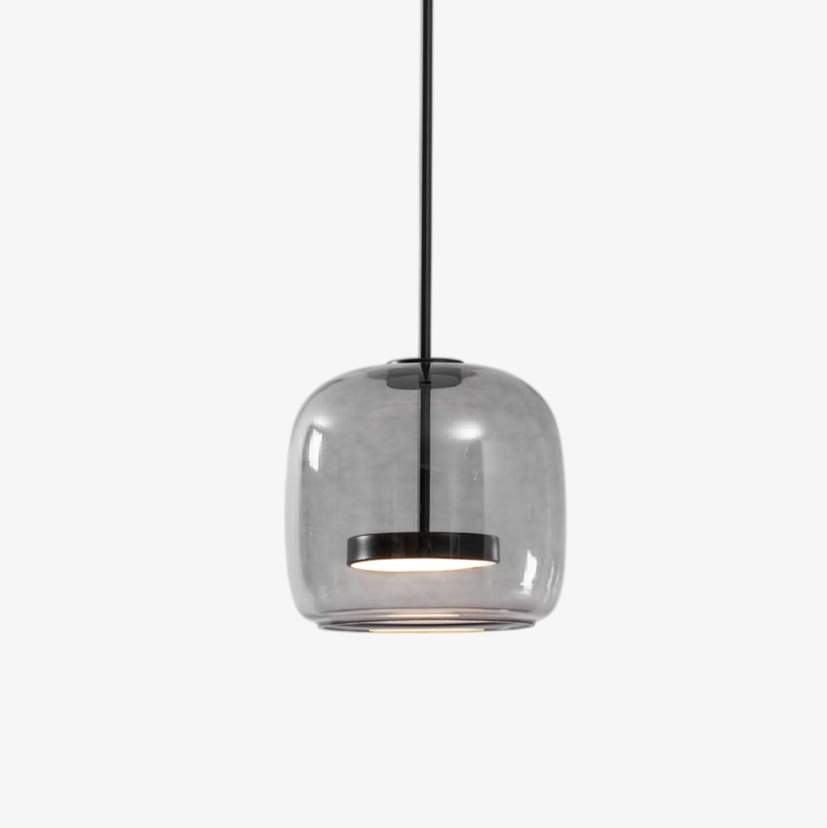 Glavira moderne Pendelleuchte aus mundgeblasenem Glas