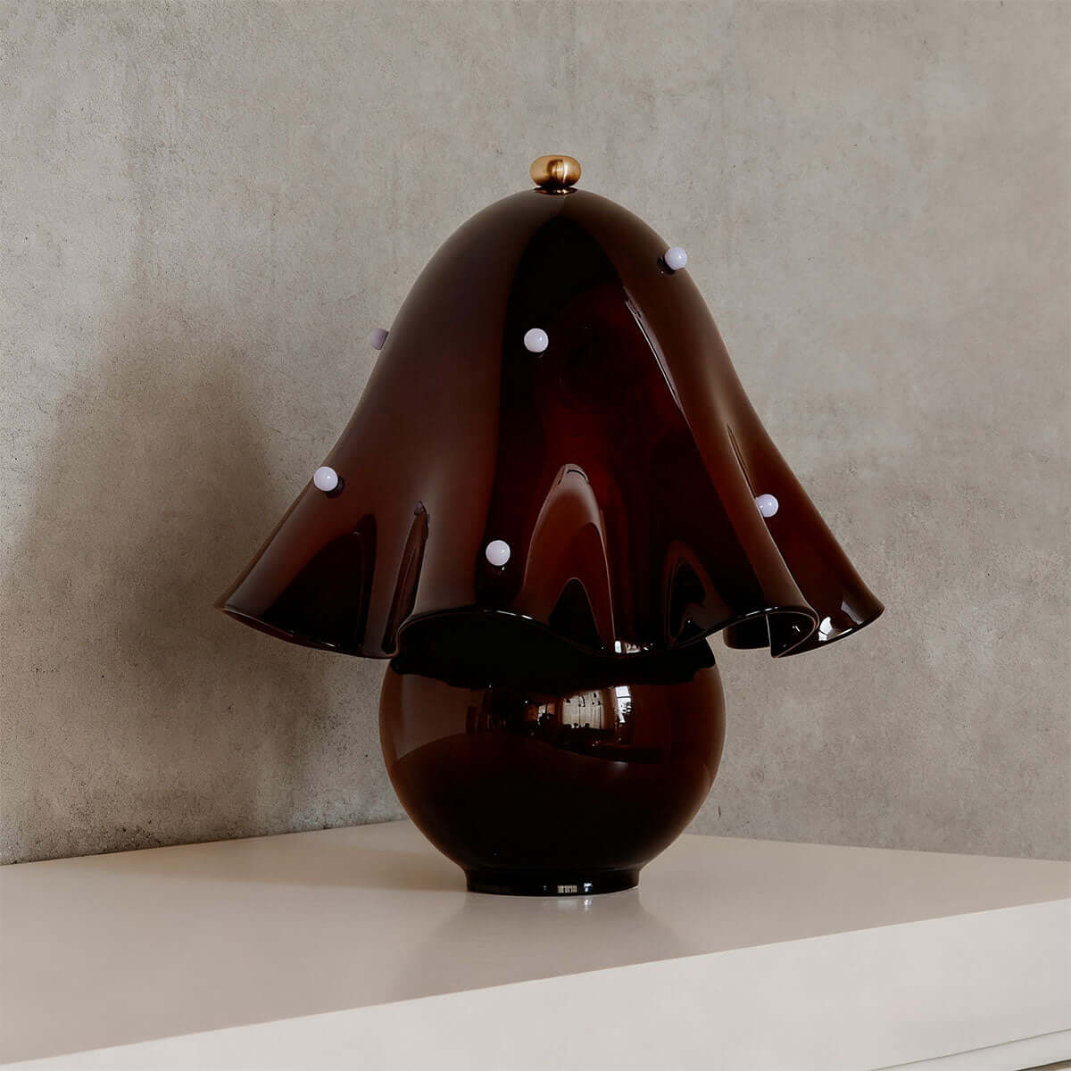 Halcyra Boho-Keramik-Tischlampe
