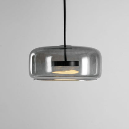 Glavira moderne Pendelleuchte aus mundgeblasenem Glas