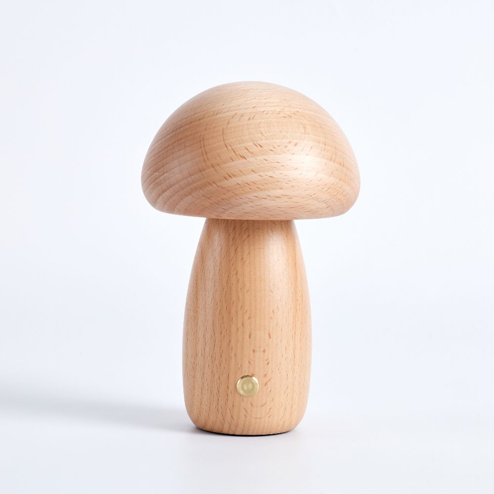 Fungara skandinavische Holz-Tischlampe